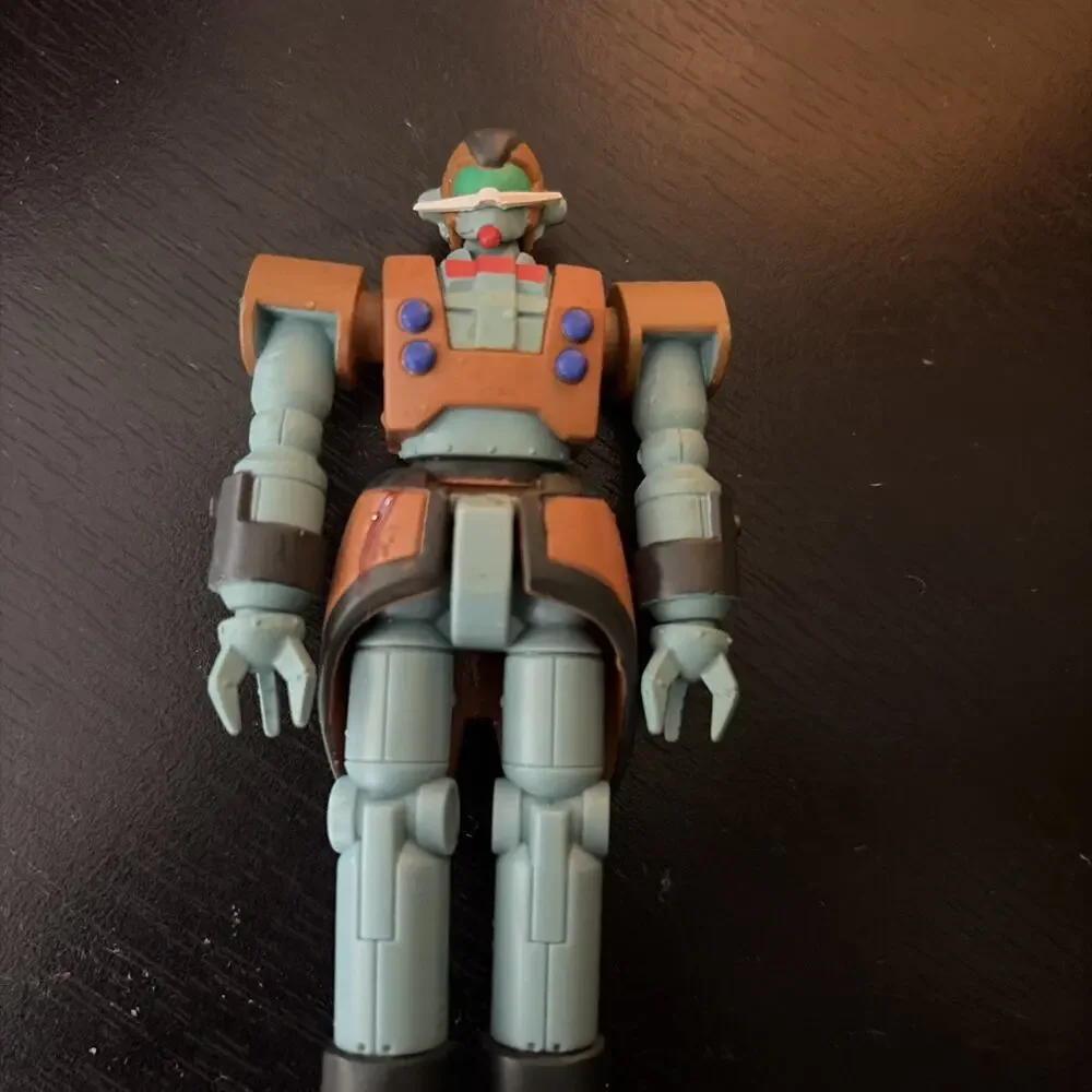 SA-S B.2003 China Gundam Figure Blue & Brown 4 inches